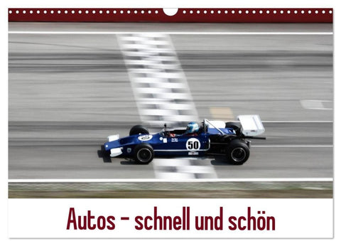 Autos - schnell und schön (Wandkalender 2027 DIN A3 quer), CALVENDO Monatskalender