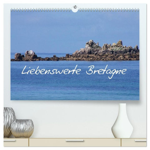 Liebenswerte Bretagne (hochwertiger Premium Wandkalender 2027 DIN A2 quer), Kunstdruck in Hochglanz