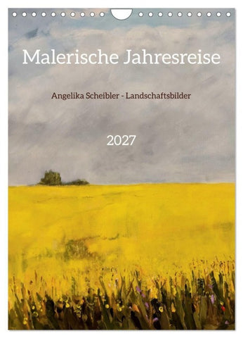 Malerische Jahresreise (Wandkalender 2027 DIN A4 hoch), CALVENDO Monatskalender