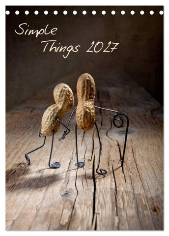 Simple Things 2027 (Tischkalender 2027 DIN A5 hoch), CALVENDO Monatskalender