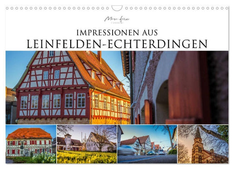 Impressionen aus Leinfelden-Echterdingen 2027 (Wandkalender 2027 DIN A3 quer), CALVENDO Monatskalender