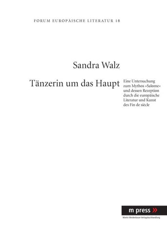 Taenzerin um das Haupt