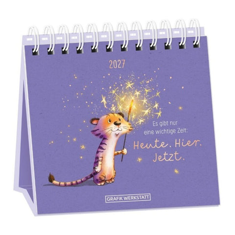 Tischkalender 2027 Heute. Hier. Jetzt.