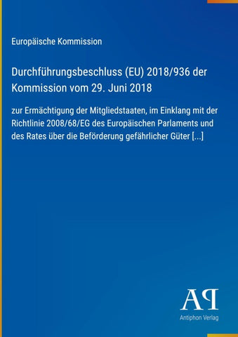 Durchführungsbeschluss (EU) 2018/936 der Kommission vom 29. Juni 2018