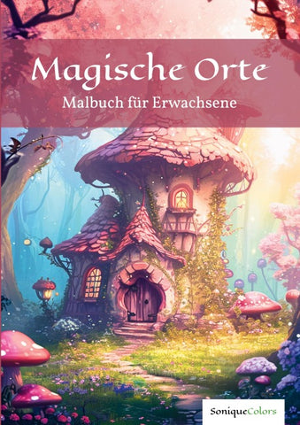 Magische Orte – Malbuch für Erwachsene