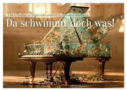 Da schwimmt doch was! (Wandkalender 2027 DIN A2 quer), CALVENDO Monatskalender