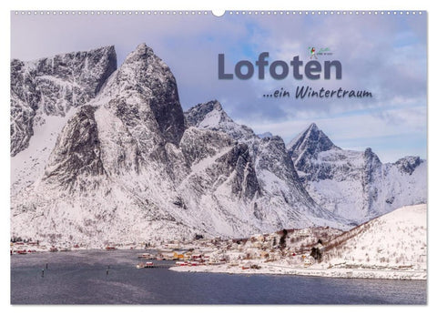 Lofoten ...ein Wintertraum (Wandkalender 2026 DIN A2 quer), CALVENDO Monatskalender