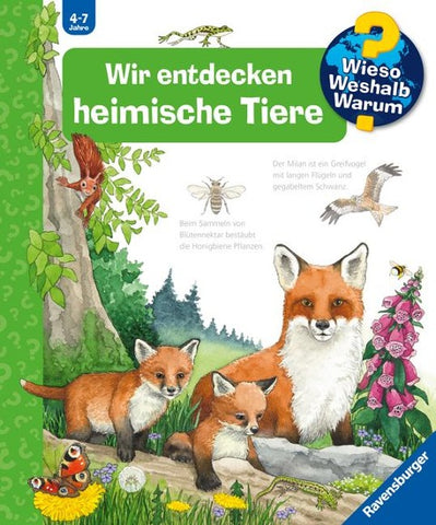 Wieso? Weshalb? Warum? Band 71 - Wir entdecken heimische Tiere
