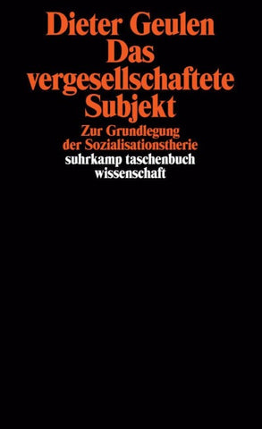 Das vergesellschaftete Subjekt