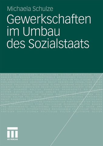 Gewerkschaften im Umbau des Sozialstaats