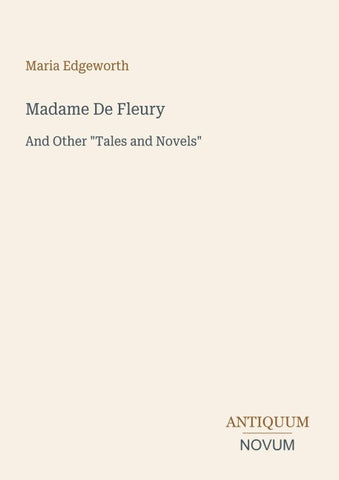 Madame De Fleury