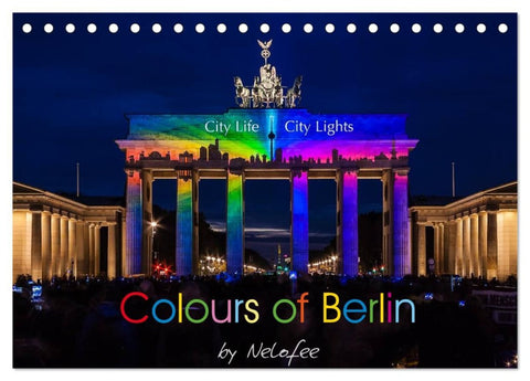 Colours of Berlin (Tischkalender 2026 DIN A5 quer), CALVENDO Monatskalender