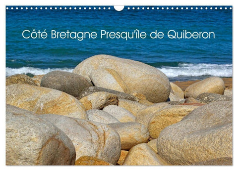 Côté Bretagne Presqu'île de Quiberon (Calendrier mural 2027 DIN A3 vertical), CALVENDO calendrier mensuel
