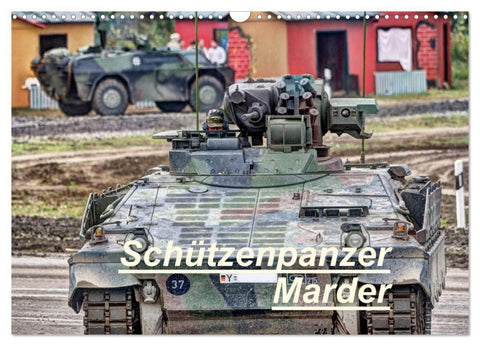 Schützenpanzer Marder (Wandkalender 2027 DIN A3 quer), CALVENDO Monatskalender