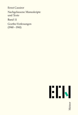 Goethe Vorlesungen (1940–1941)