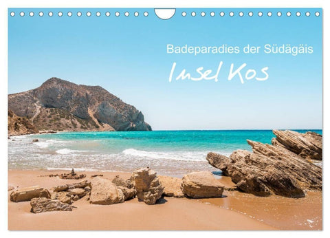 Insel Kos - Badeparadies der Südägäis (Wandkalender 2027 DIN A4 quer), CALVENDO Monatskalender