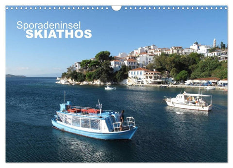 Sporadeninsel Skiathos (Wandkalender 2027 DIN A3 quer), CALVENDO Monatskalender
