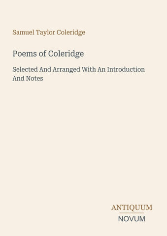 Poems of Coleridge
