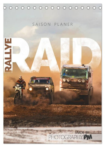 RALLYE RAID - Saison Planer (Tischkalender 2027 DIN A5 hoch), CALVENDO Monatskalender