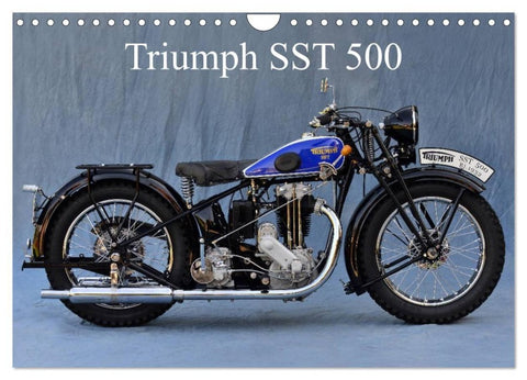 Triumph SST 500 (Wandkalender 2027 DIN A4 quer), CALVENDO Monatskalender