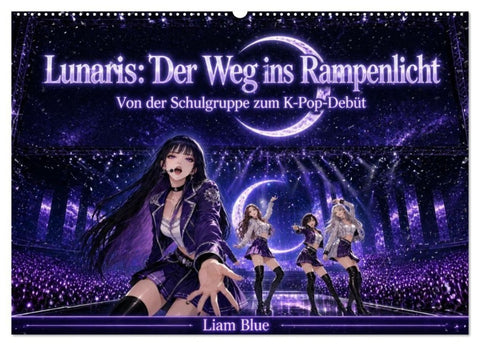 Lunaris: Der Weg ins Rampenlicht (Wandkalender 2027 DIN A2 quer), CALVENDO Monatskalender