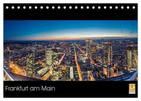 Frankfurt am Main (Tischkalender 2027 DIN A5 quer), CALVENDO Monatskalender