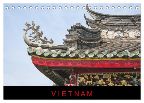 Vietnam (Tischkalender 2026 DIN A5 quer), CALVENDO Monatskalender