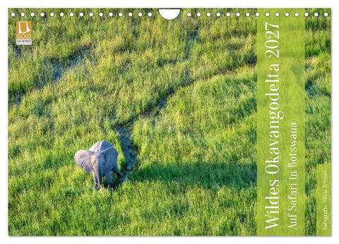 Wildes Okavangodelta (Wandkalender 2027 DIN A4 quer), CALVENDO Monatskalender