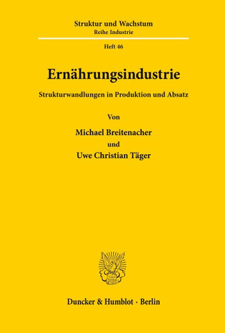 Ernährungsindustrie.