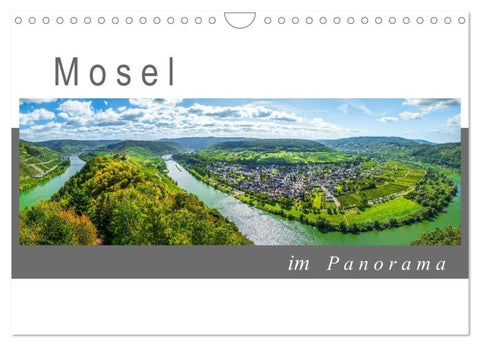 Mosel im Panorama (Wandkalender 2027 DIN A4 quer), CALVENDO Monatskalender
