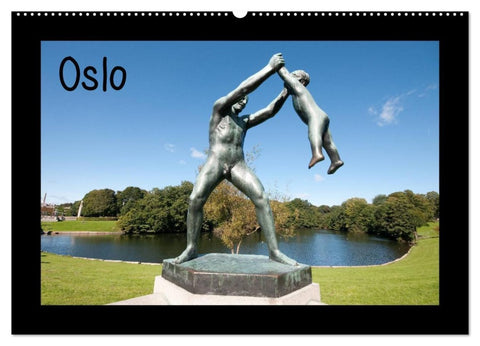 Oslo (Wandkalender 2026 DIN A2 quer), CALVENDO Monatskalender
