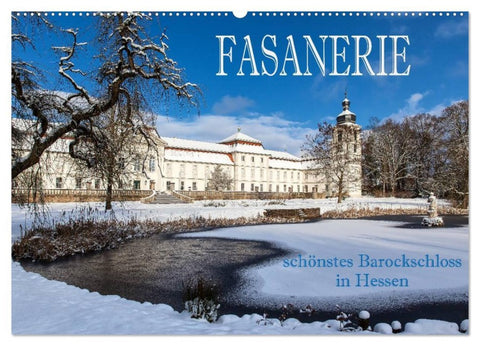 Fasanerie - schönstes Barockschloss Hessens (Wandkalender 2026 DIN A2 quer), CALVENDO Monatskalender