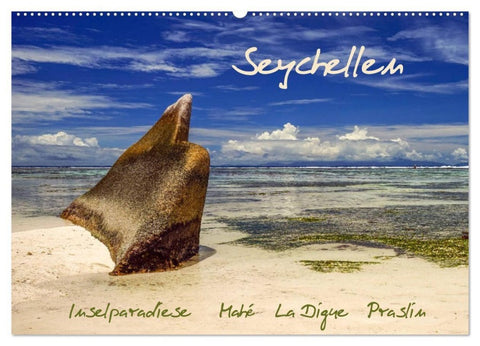 Seychellen - Inselparadiese Mahé La Digue Praslin (Wandkalender 2027 DIN A2 quer), CALVENDO Monatskalender