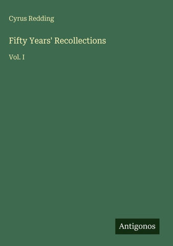Fifty Years' Recollections