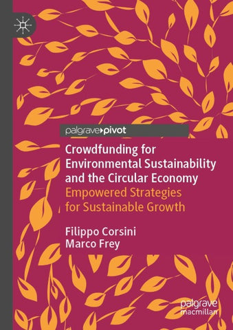 Crowdfunding for Environmental Sustainability and the Circular Economy