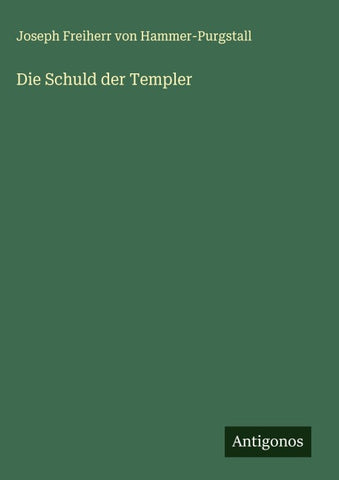 Die Schuld der Templer