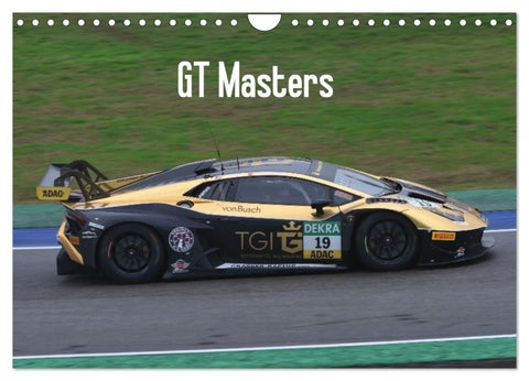 GT Masters (Wandkalender 2027 DIN A4 quer), CALVENDO Monatskalender