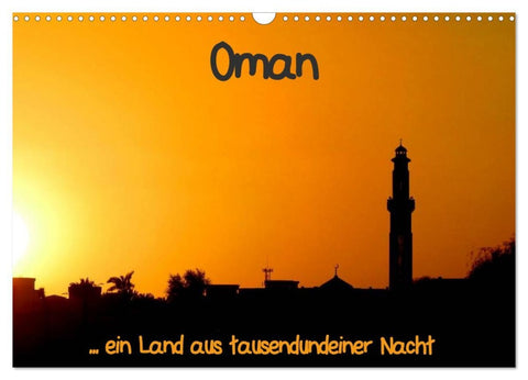 Oman (Wandkalender 2026 DIN A3 quer), CALVENDO Monatskalender
