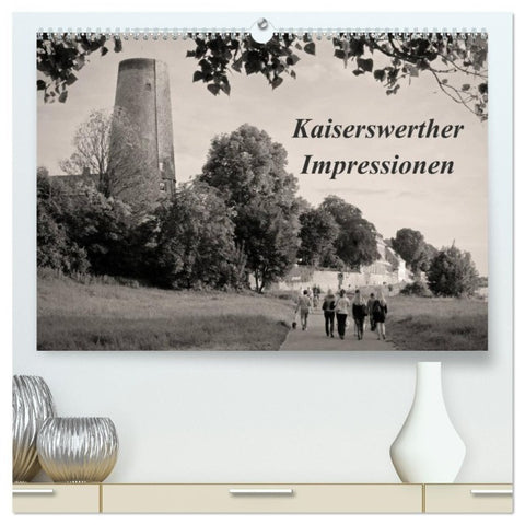 Kaiserswerther Impressionen (hochwertiger Premium Wandkalender 2027 DIN A2 quer), Kunstdruck in Hochglanz