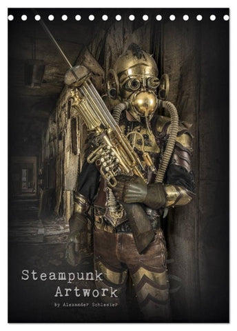 Steampunk Artwork (Tischkalender 2027 DIN A5 hoch), CALVENDO Monatskalender