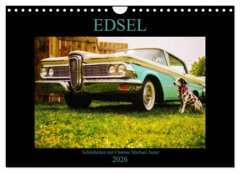 Edsel Schönheiten mit Charme (Wandkalender 2026 DIN A4 quer), CALVENDO Monatskalender
