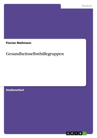 Gesundheitsselbsthilfegruppen