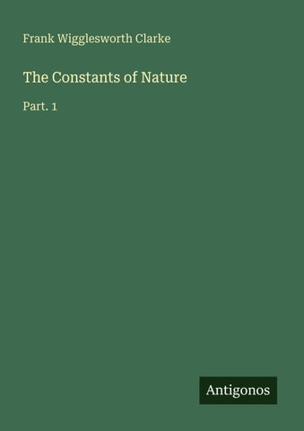 The Constants of Nature