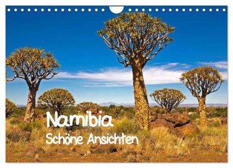Namibia - Schöne Ansichten (Wandkalender 2026 DIN A4 quer), CALVENDO Monatskalender