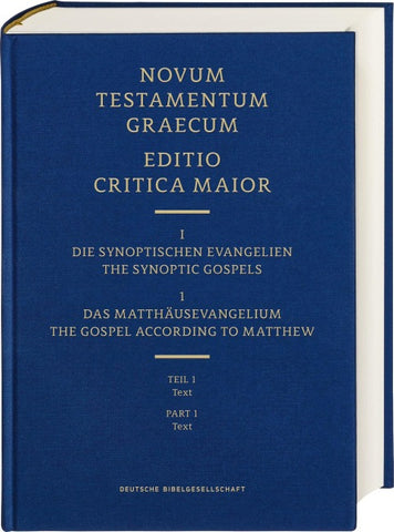ECM I.1/1 Matthäusevangelium.Text