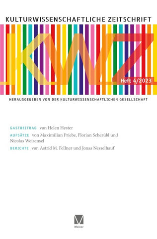 Kulturwissenschaftliche Zeitschrift 2023/4