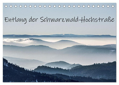 Entlang der Schwarzwald-Hochstraße (Tischkalender 2027 DIN A5 quer), CALVENDO Monatskalender