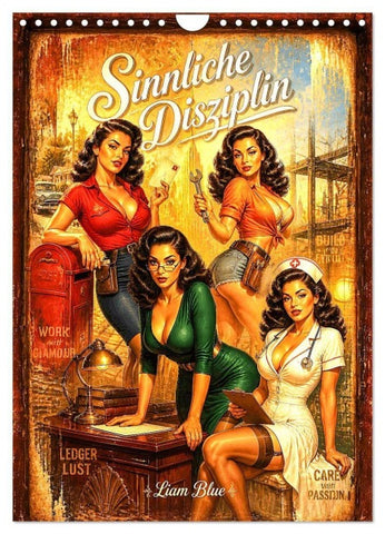 Sinnliche Disziplin (Wandkalender 2027 DIN A4 hoch), CALVENDO Monatskalender