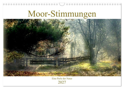 Moor-Stimmungen (Wandkalender 2027 DIN A3 quer), CALVENDO Monatskalender