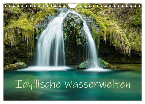Idyllische Wasserwelten (Wandkalender 2027 DIN A4 quer), CALVENDO Monatskalender